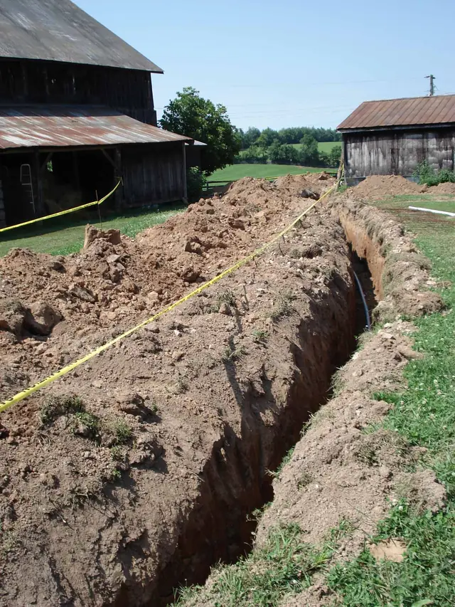 Bittersweet Acres Farm — electric ditch